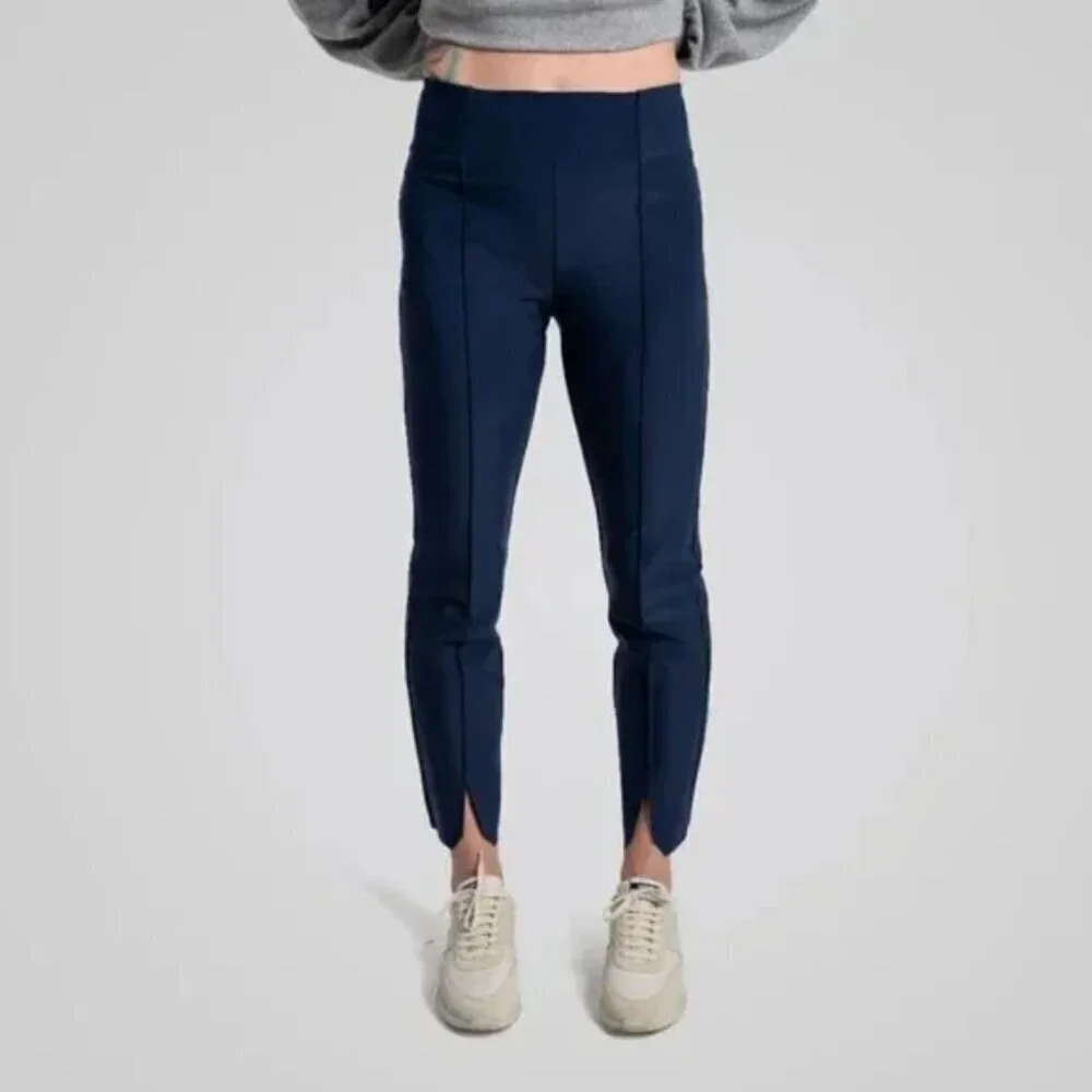 NWT epoque evolution | Jet Set Trousers In Navy Blue (Size 6) - Picture 2 of 10